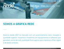 Tablet Screenshot of graficarede.com.br